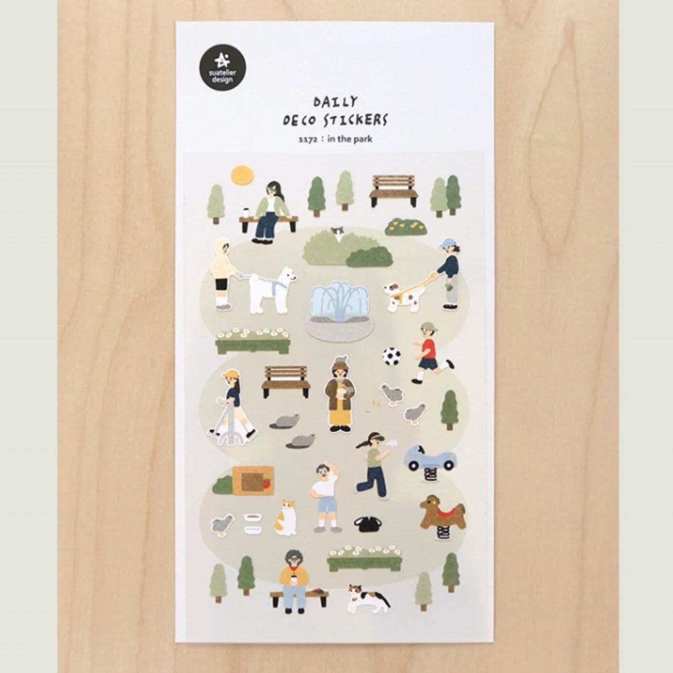 SUATELIER Sticker In The Park