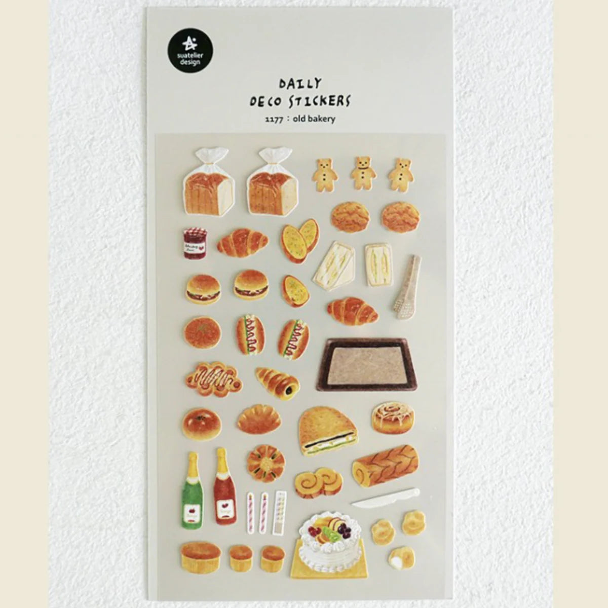 SUATELIER Sticker Old Bakery