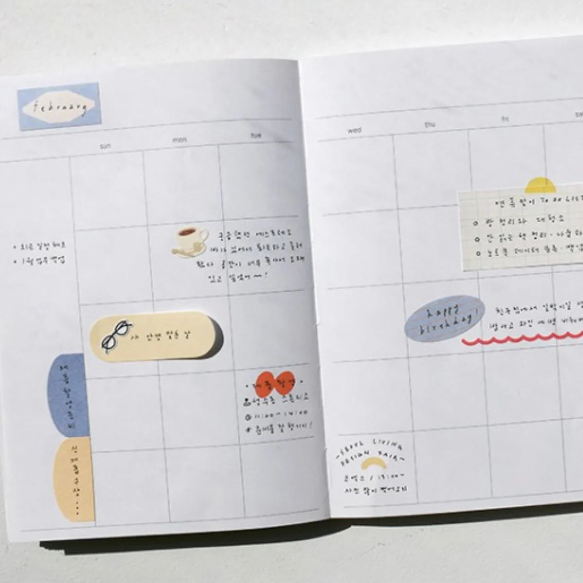 SUATELIER Sticker Geometric Plain XX 1678