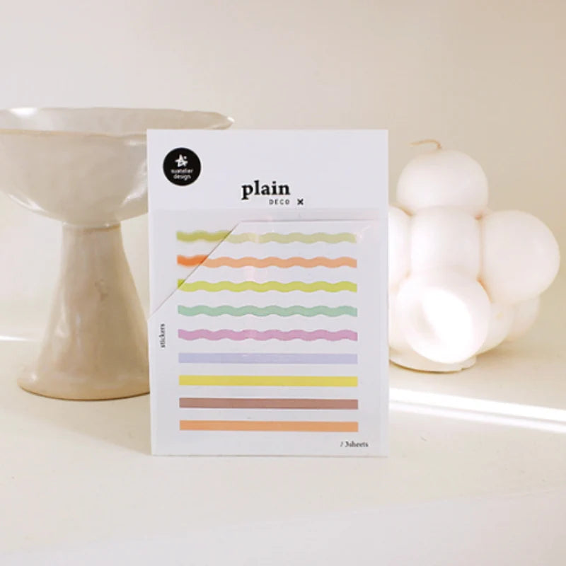 SUATELIER Sticker Geometric Plain XXI 1682