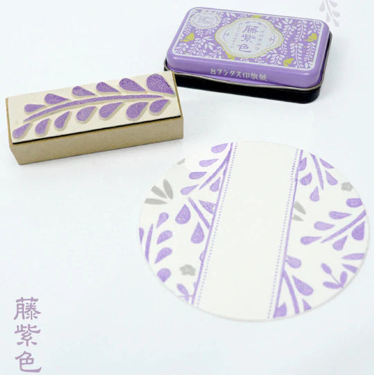 SHACHIHATA Iromoyou 1925 100th Anniversary Ink Pad Fujimurasaki (Light Violet)