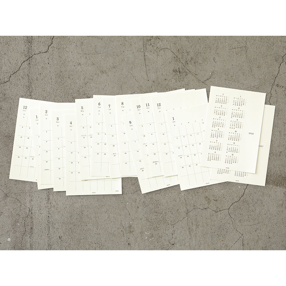 MIDORI MD 2026 Diary Sticker M