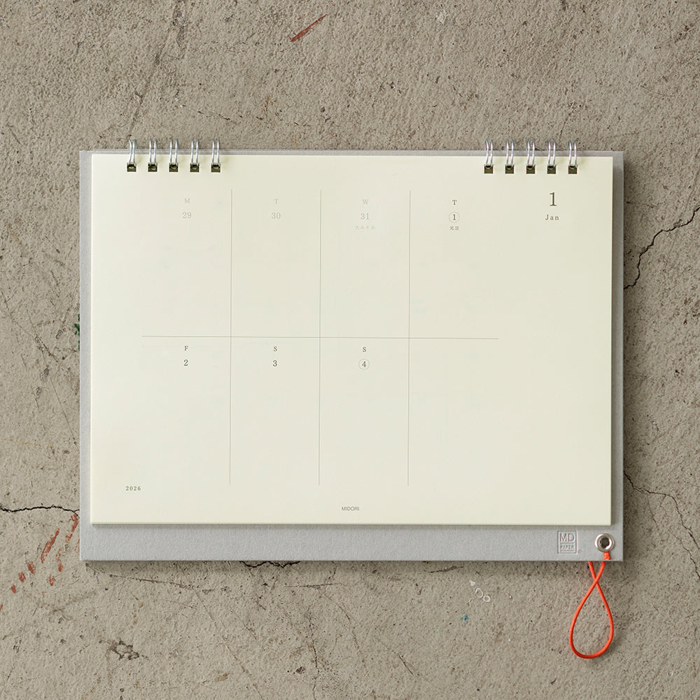 MIDORI MD 2026 Calendar Weekly