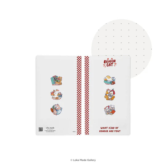 LOKAMADE Notebook Bundle 3in1 NB602: Reader Cat