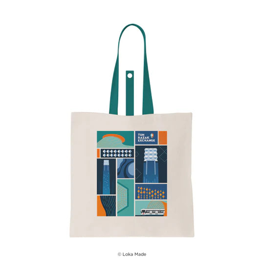 LOKAMADE Tote Bag TT32: A Visual Journey of TRX