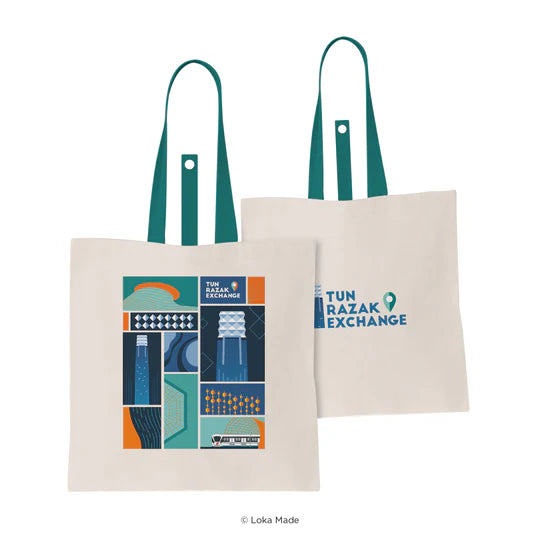 LOKAMADE Tote Bag TT32: A Visual Journey of TRX