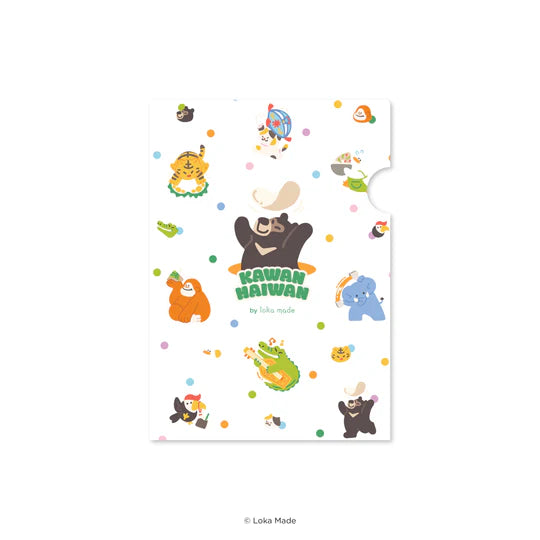 LOKAMADE Kawan-Haiwan Folder A4 FDB37: Cozy Gathering