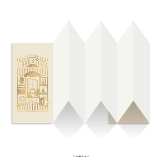LOKAMADE Stamp Book NB-SB01: Wonder Bookstore