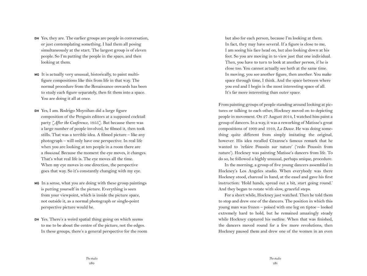 A Bigger Message: Conversations with David Hockney by Martin Gayford