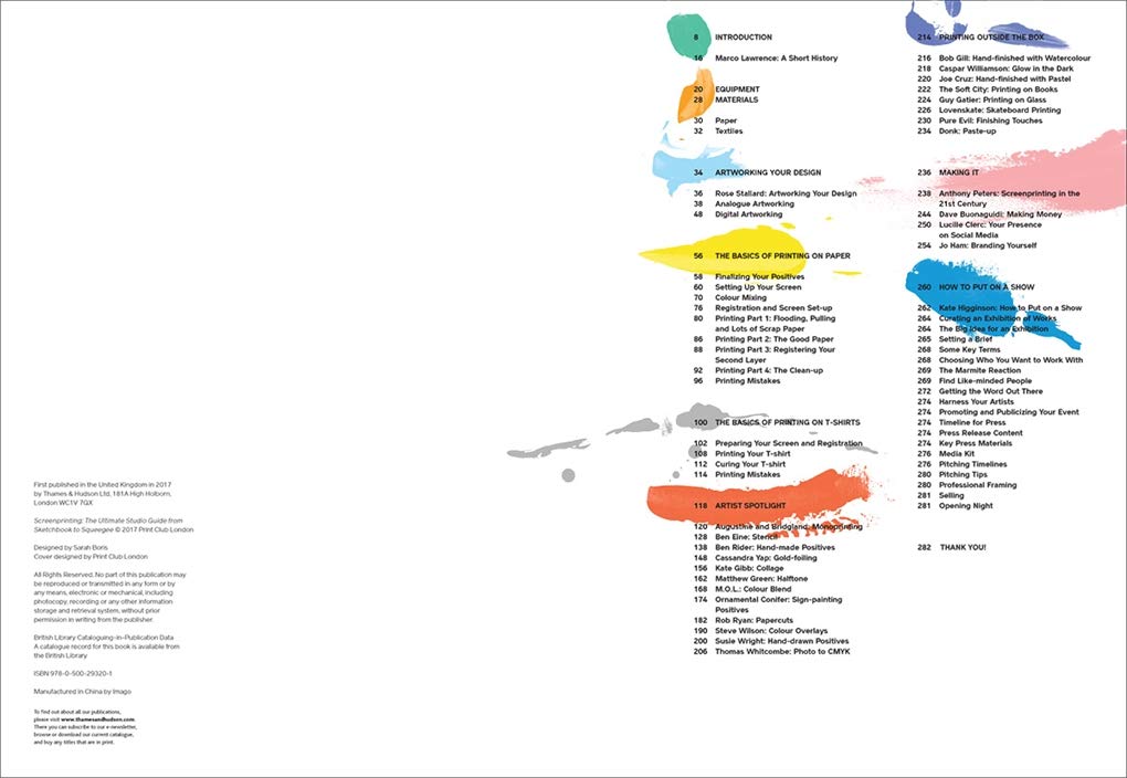 Screenprinting: The Ultimate Studio Guide from Sketchbook to Squeegee by Print Club London