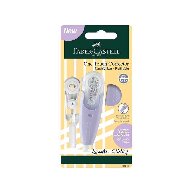 FABER-CASTELL One Touch Corrector + Refill 169222 Calm Lavender BC