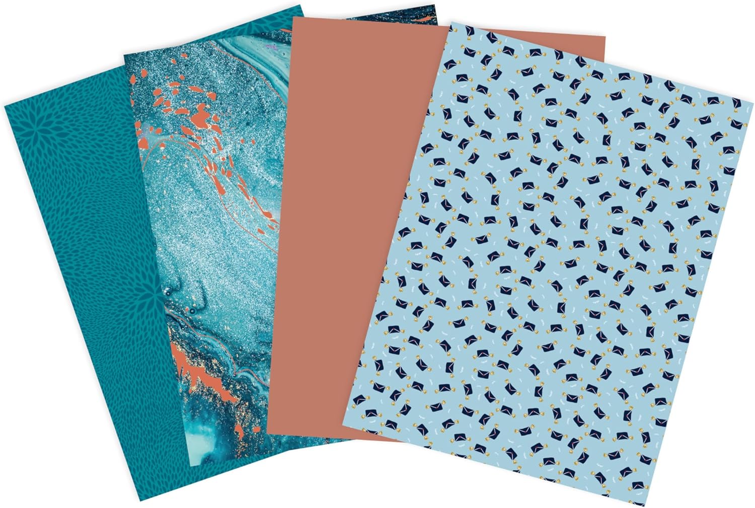 DECOPATCH Papers: Mix & Patch 4s Bleu of You