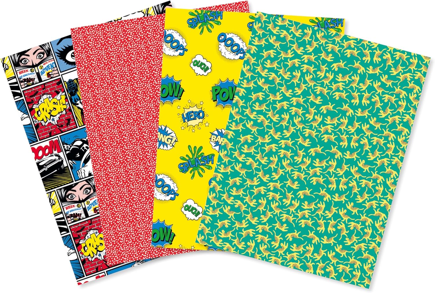 DECOPATCH Papers: Mix & Patch 4s Superheroes