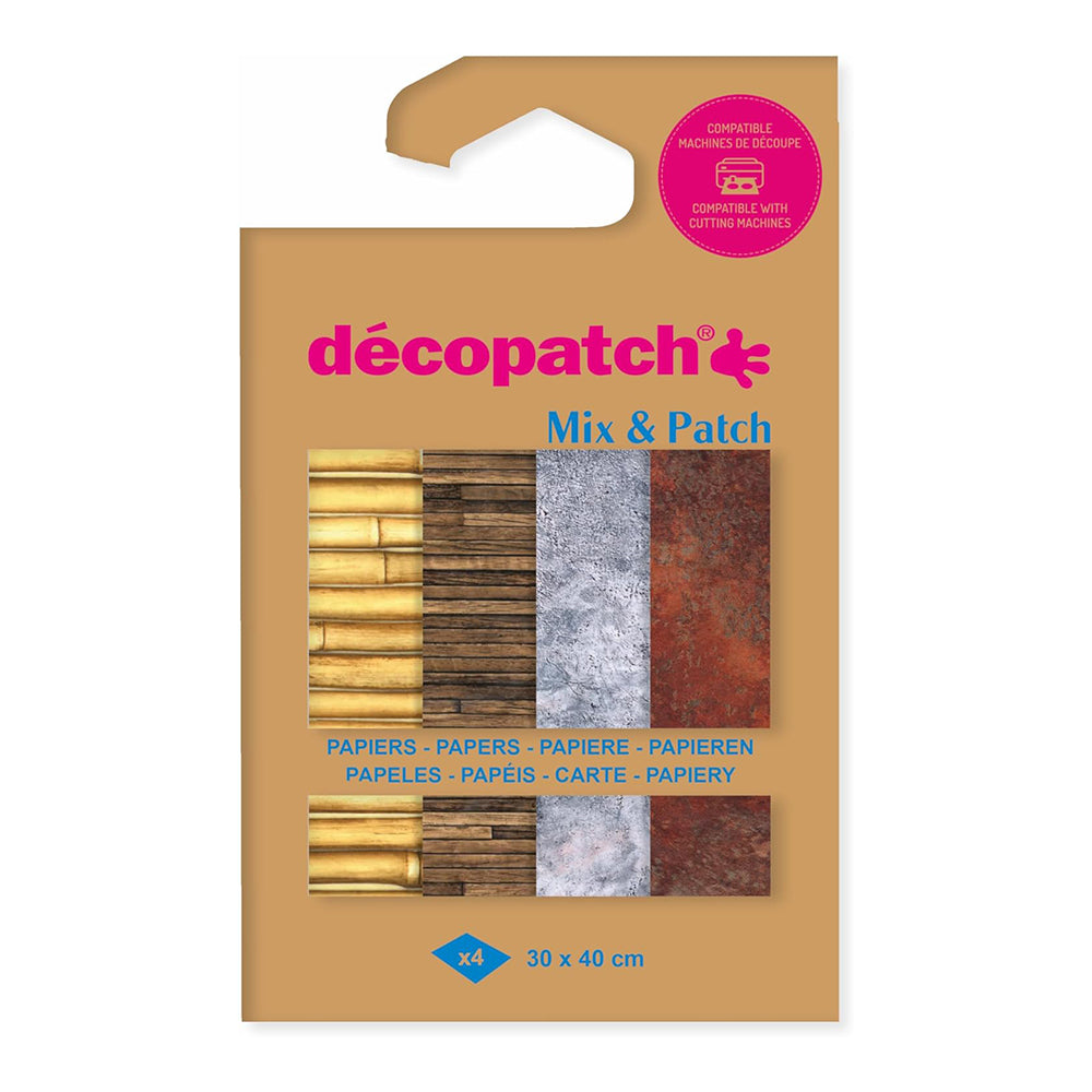 DECOPATCH Papers: Mix & Patch 4s Materials