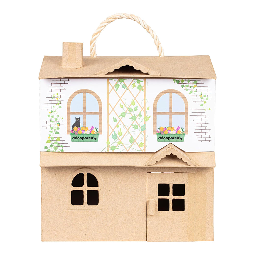 DECOPATCH Objects: Pulp Small-Dollhouse 25x24x27cm