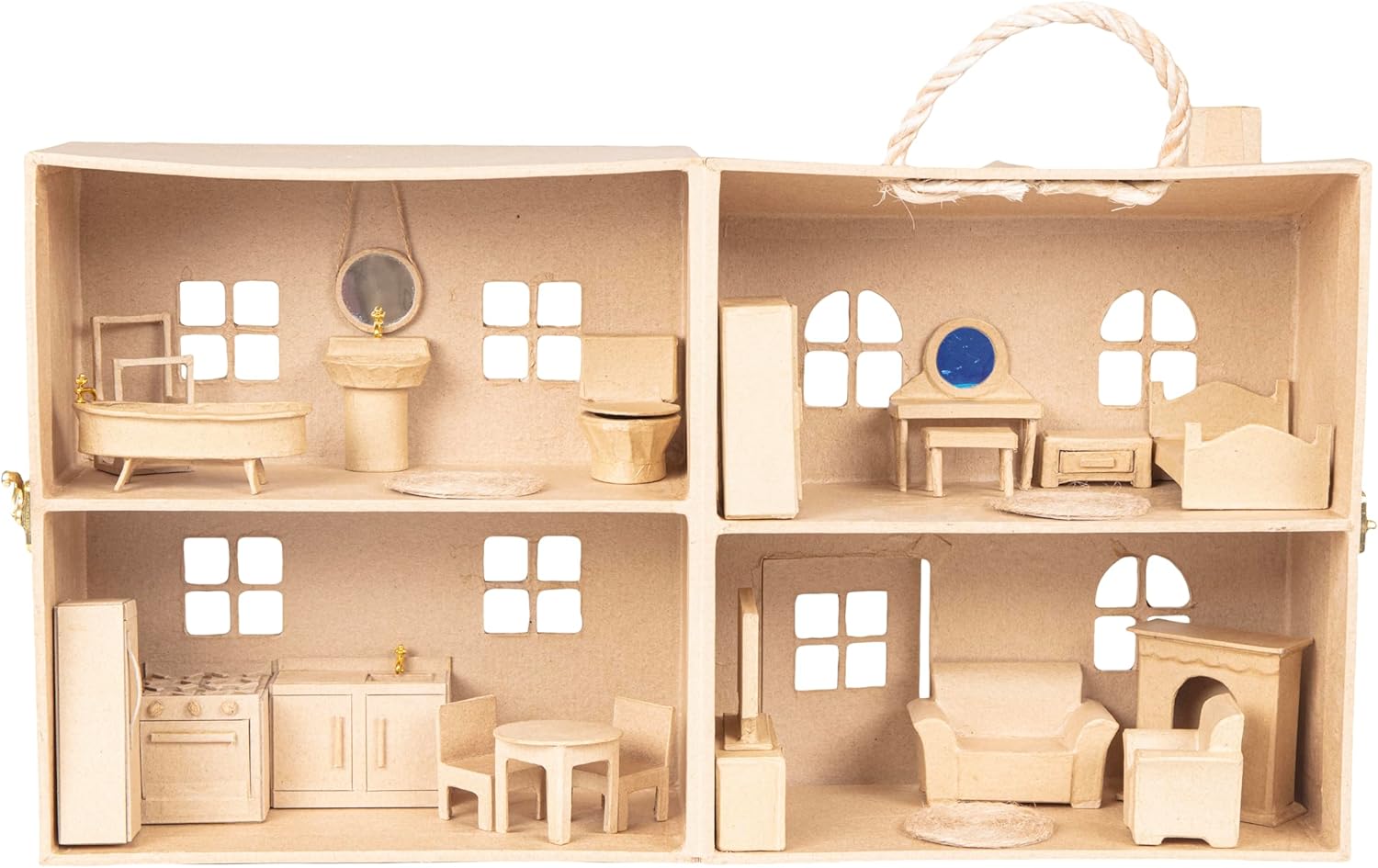 DECOPATCH Objects: Pulp Small-Dollhouse 25x24x27cm