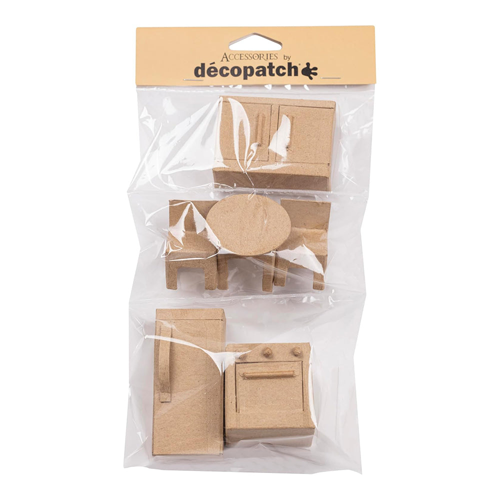 DECOPATCH Objects: Pulp Small-Kitchen Miniatures 6s