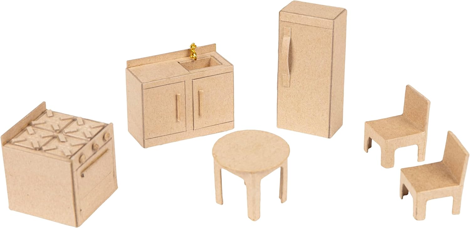 DECOPATCH Objects: Pulp Small-Kitchen Miniatures 6s