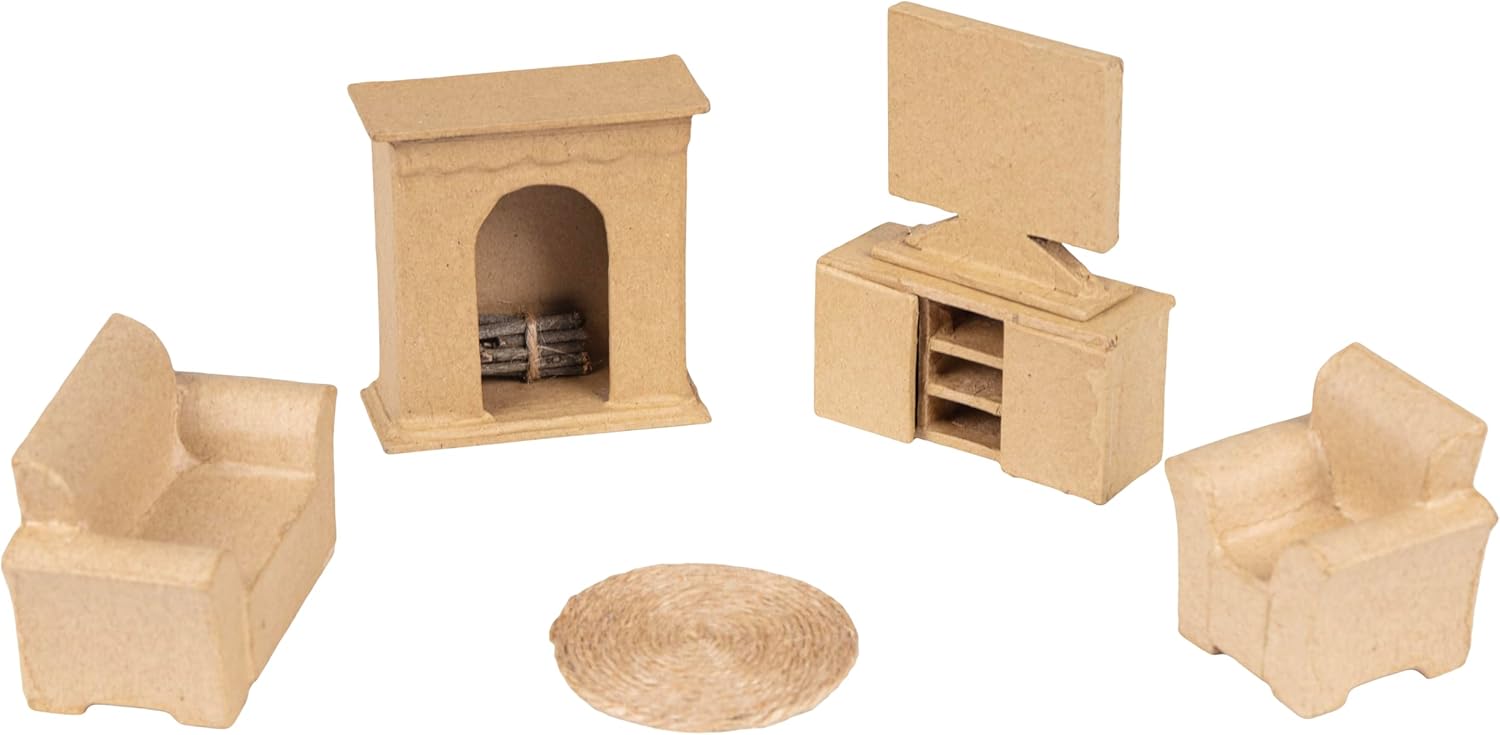 DECOPATCH Objects: Pulp Small-Living Room Miniatures 6s