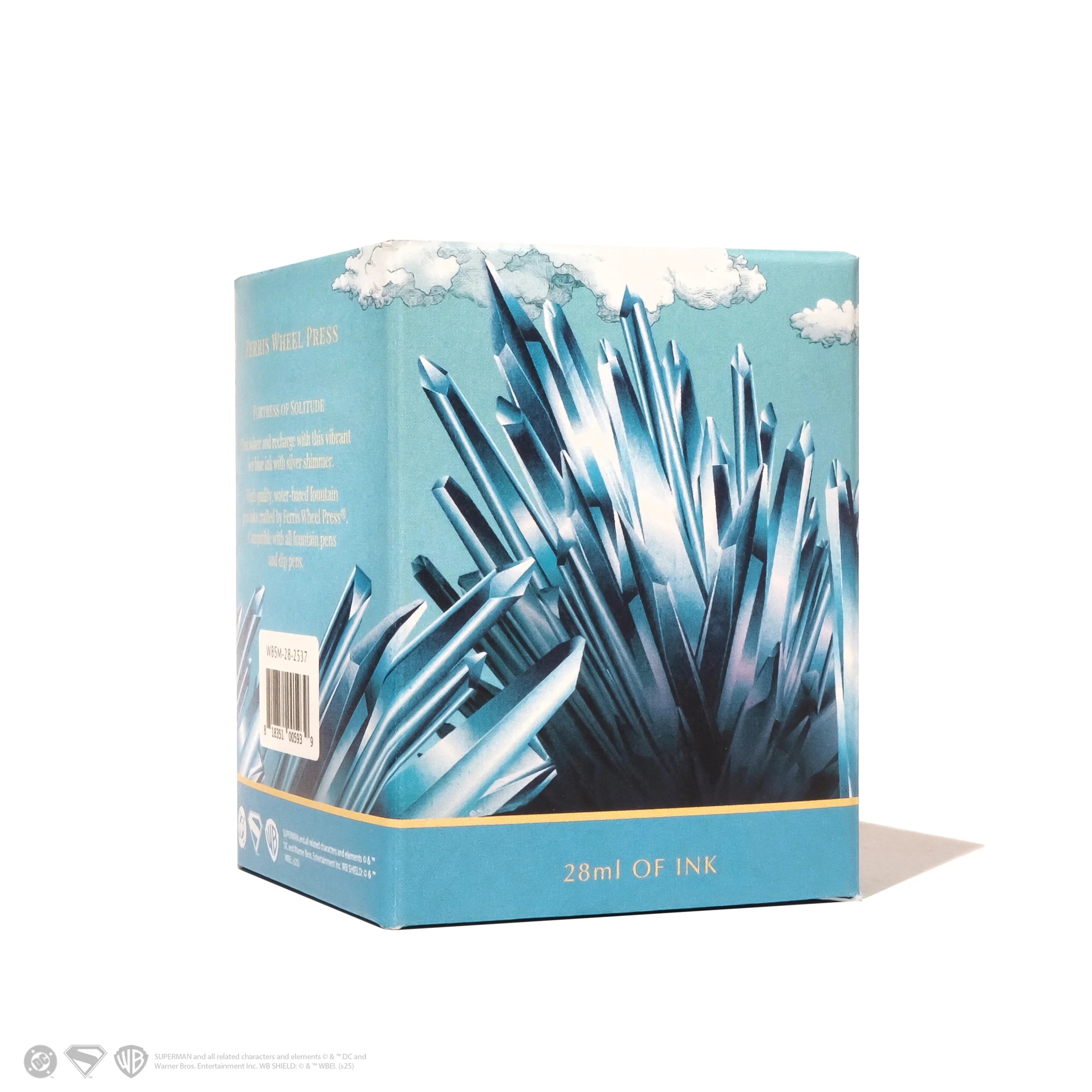 FERRIS WHEEL PRESS x Superman Fountain Pen Ink 28ml Frozen Fortress