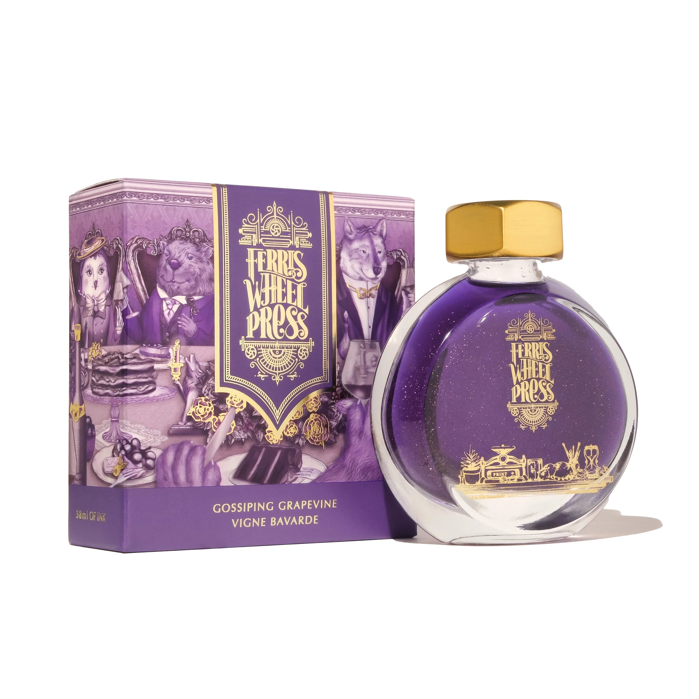 FERRIS WHEEL PRESS Fountain Pen Ink 38ml Gossiping Grapevine