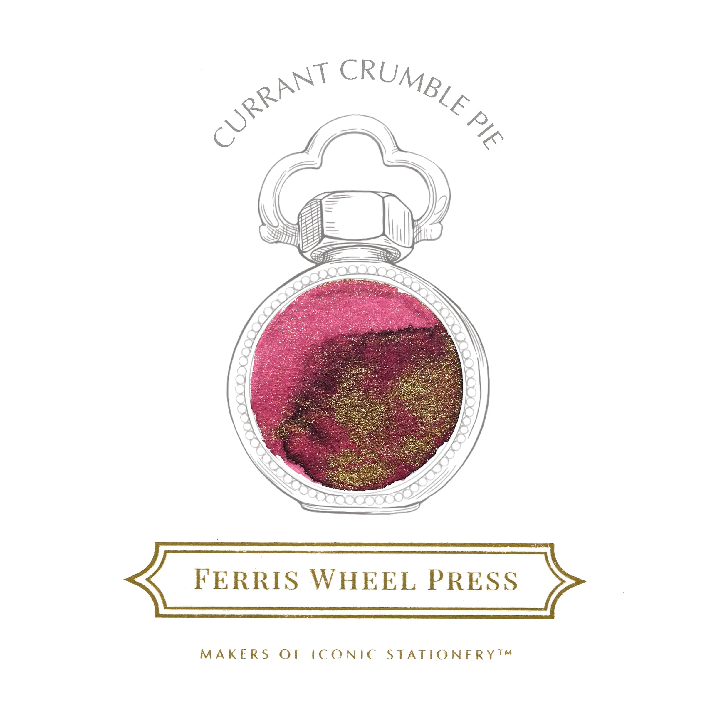 FERRIS WHEEL PRESS Fountain Pen Ink 38ml Currant Crumble Pie
