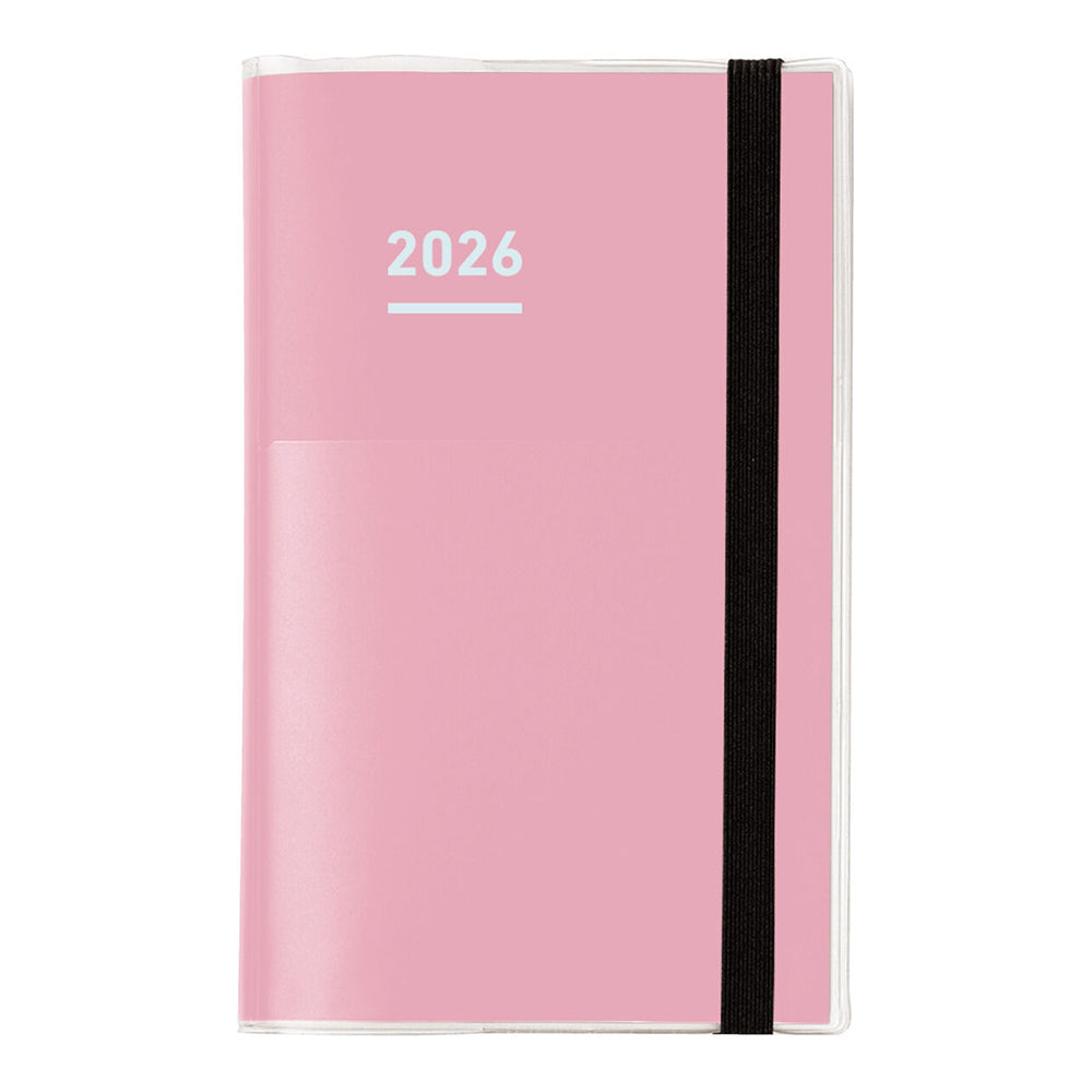 KOKUYO 2026 Jibun Techo Diary 3in1 mini Pink