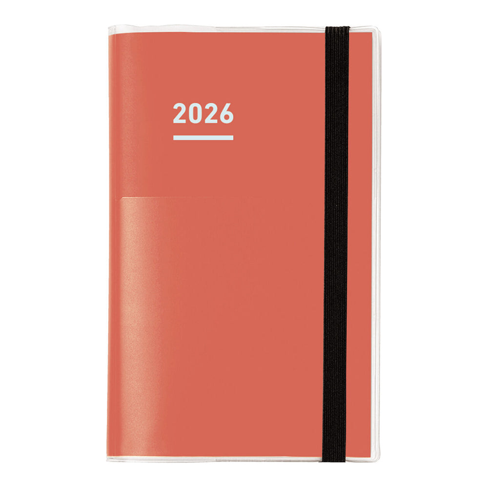 KOKUYO 2026 Jibun Techo Diary 3in1 mini Red