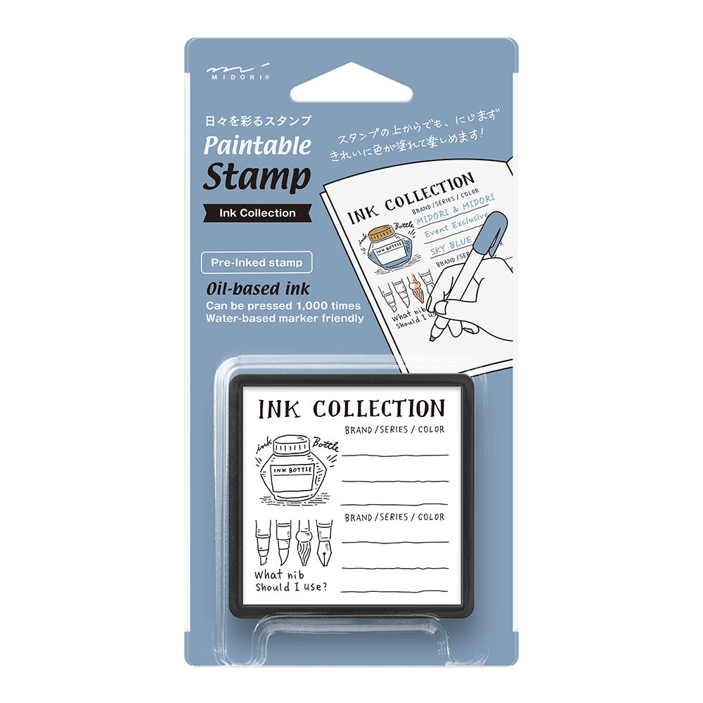 MIDORI Paintable Stamp Ink Collection A