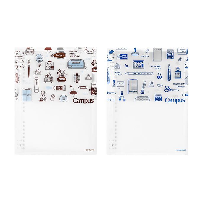KOKUYO x eric Campus Binder Notebook B5 40s Navy