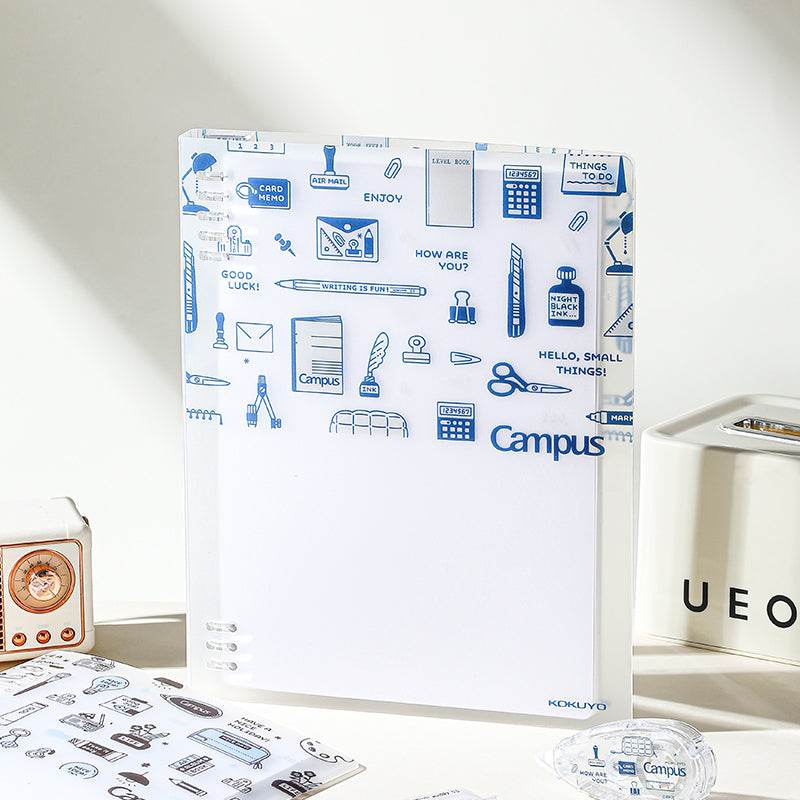 KOKUYO x eric Campus Binder Notebook B5 40s Navy