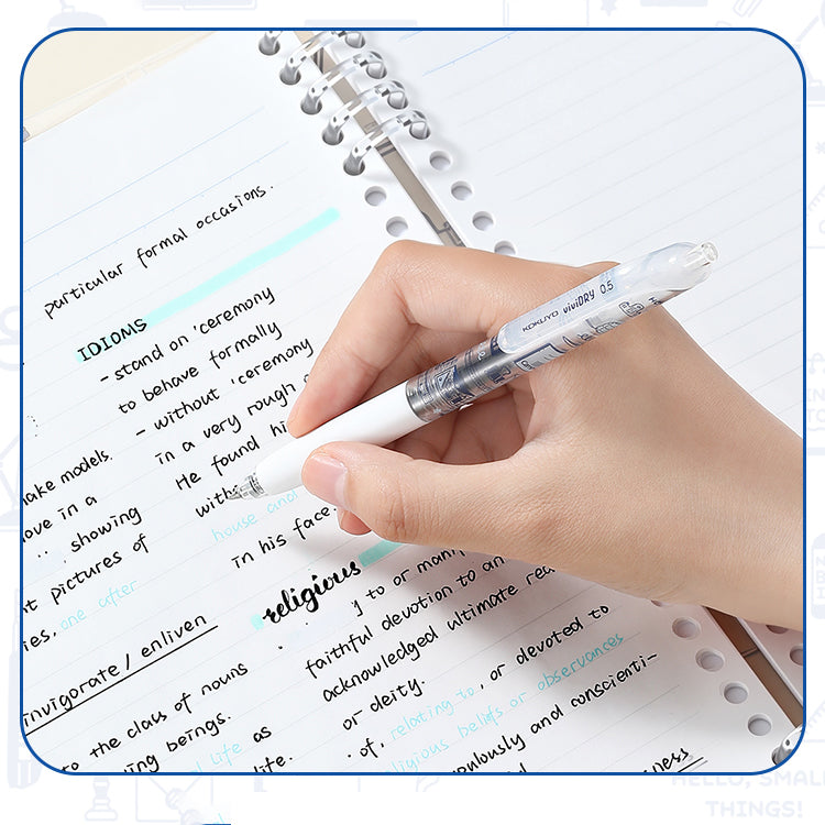 KOKUYO x eric Campus Binder Notebook B5 40s Navy