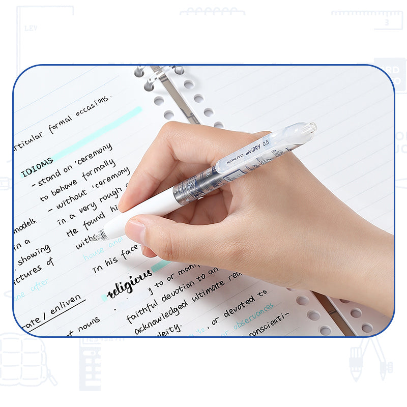 KOKUYO x eric Campus Binder Notebook B5 40s Navy