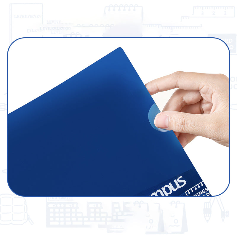 KOKUYO x eric Campus Clear Folder A4 4-Colour Set