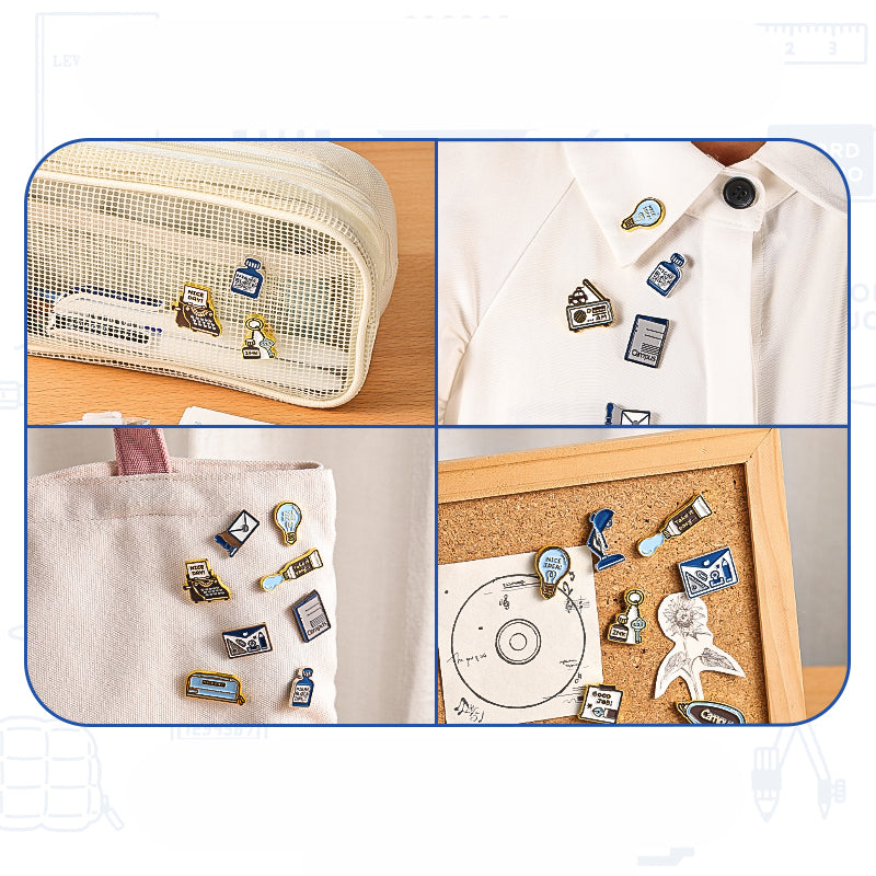 KOKUYO x eric Pin Badge Set 5 Correction Tape