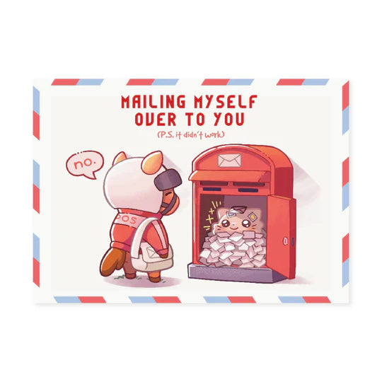 LOKAMADE Malaysia Series Postcard MSP129: Mailing Myself Over to You