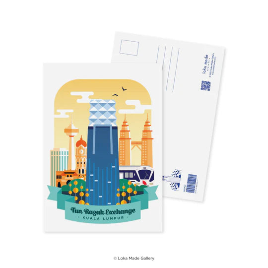 LOKAMADE Malaysia Series Postcard MSP147: Enchanted Horizons