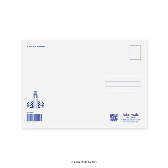 LOKAMADE Malaysia Series Postcard MSP148: Cityscape Wonders