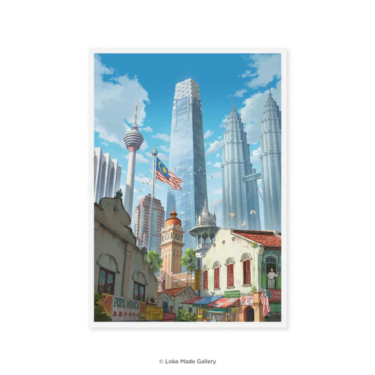 LOKAMADE Malaysia Series Postcard MSP149: Tun Razak Exchange