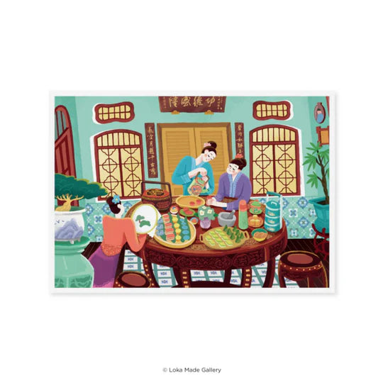 LOKAMADE x Nestfern Postcard MSP160: Nyonya Heritage
