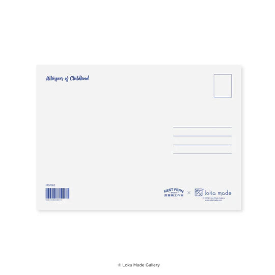 LOKAMADE x Nestfern Postcard MSP162: Whispers of Childhood