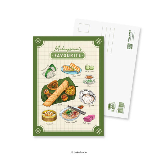 LOKAMADE Malaysian's Favourite Postcard MSP167: Breakfast