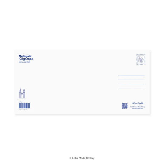 LOKAMADE Panaroma Postcard MPA11: Malaysia Cityscapes 2