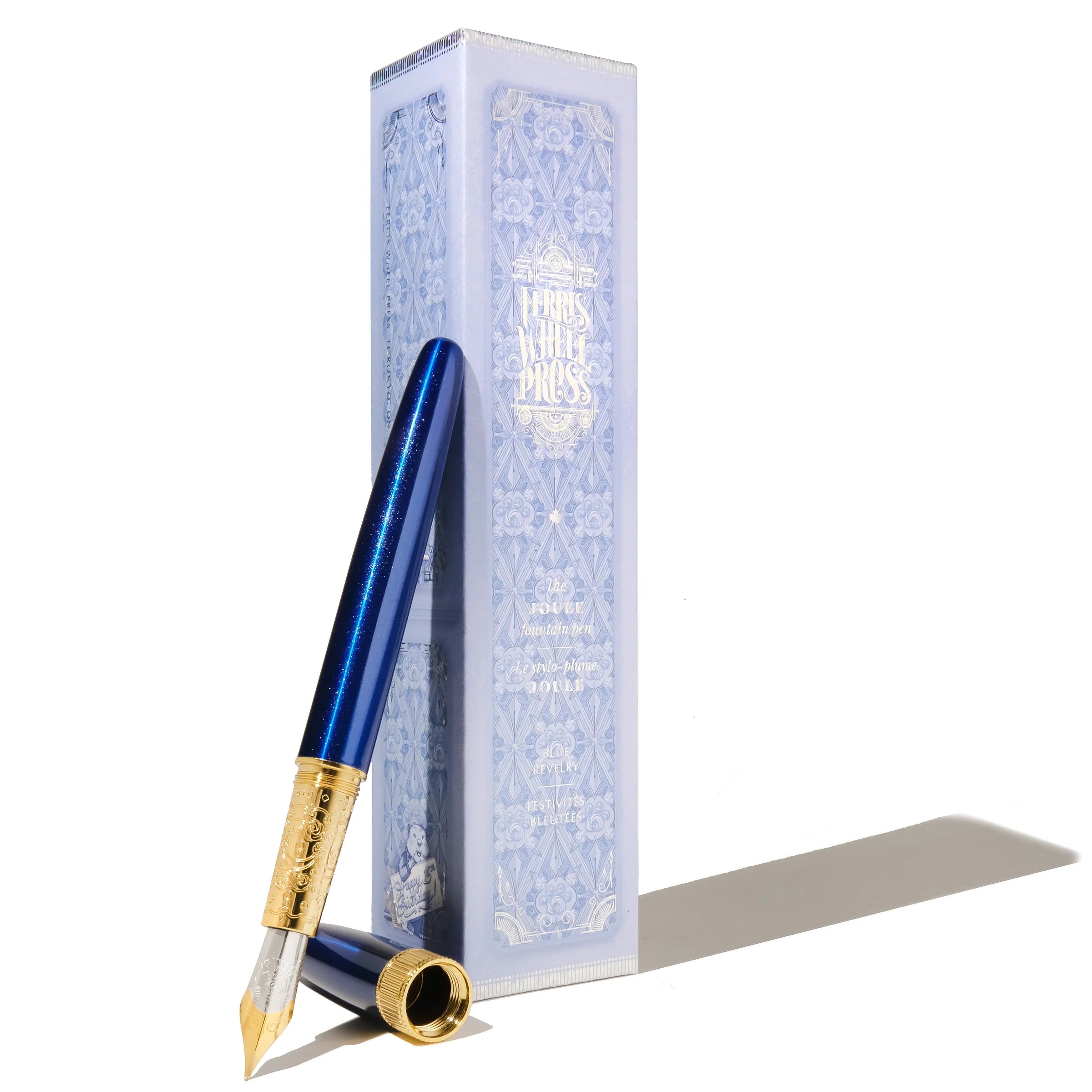 FERRIS WHEEL PRESS Joule Fountain Pen Limited Edition Blue Revelry Fine