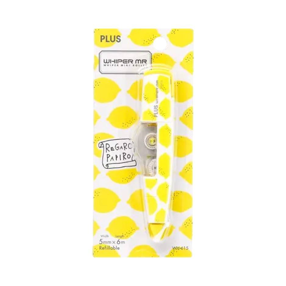 PLUS MR Regaro Edition Correction Tape 5mmx6M Lemon