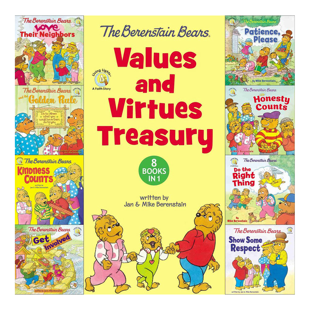 The Berenstain Bears Values and Virtues Treasury: 8 Books in 1