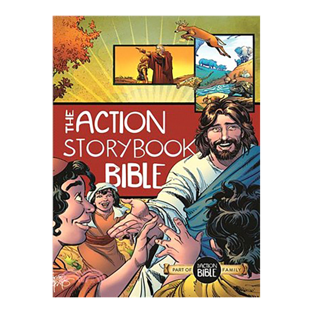 The Action Storybook Bible, Hardcover