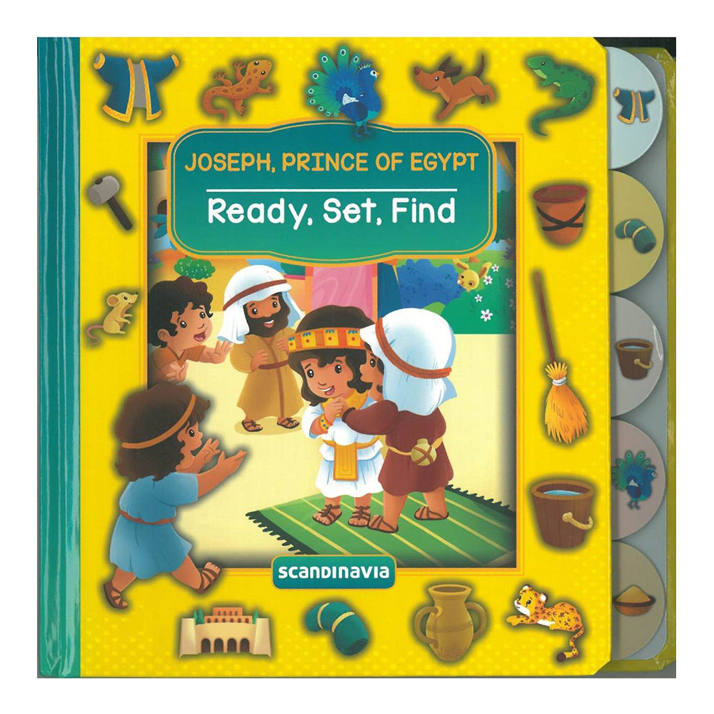 Ready Set Find - Joseph, Boardbook, English