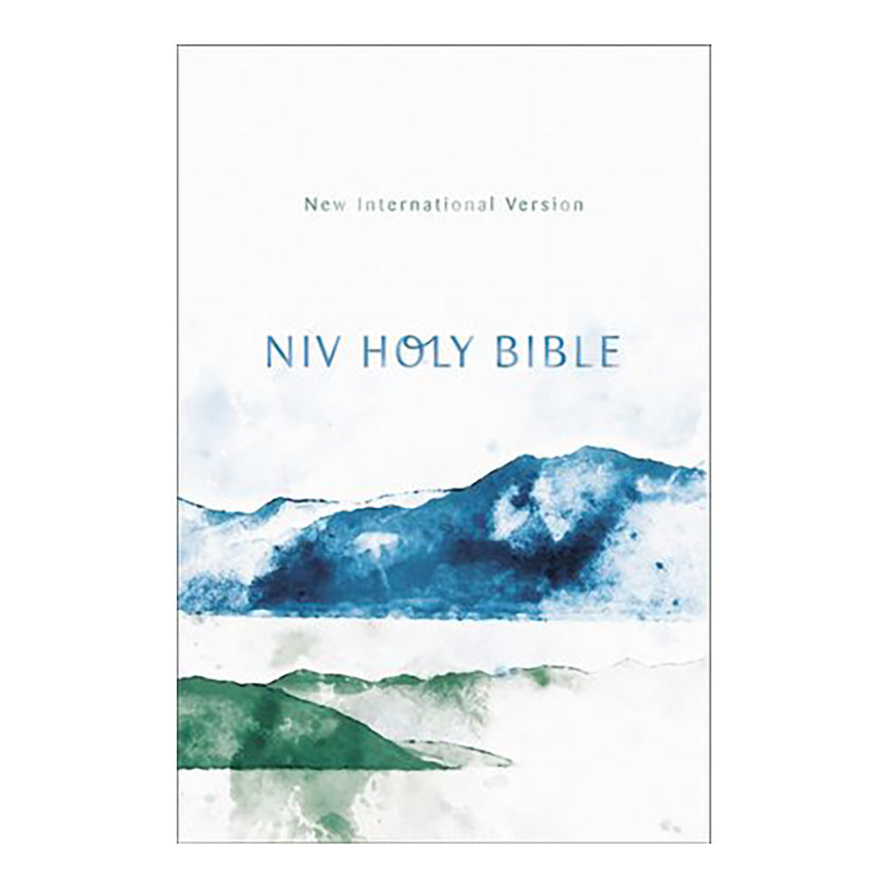 NIV - Holy Bible, Compact, Paperback, Multi-Color