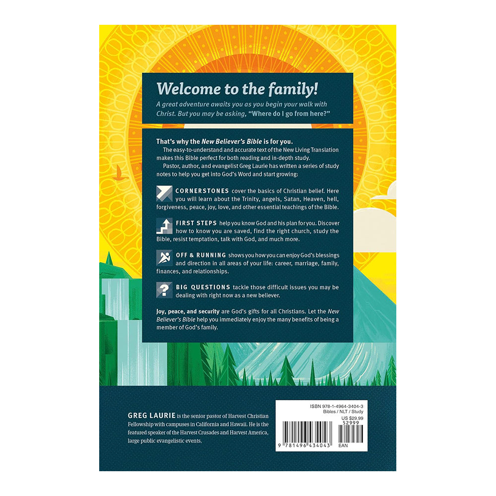 NLT - New Believer’s Bible, Hardcover (New Edition)